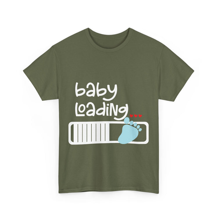 Baby loading t shirt gift for her that is having a bay