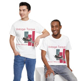 Vintage Torque Unisex Heavy Cotton Tee, Retro Car Shirt, Automotive Bliss, Gift for Him, Car Enthusiast Apparel, Modern Attitude Tee