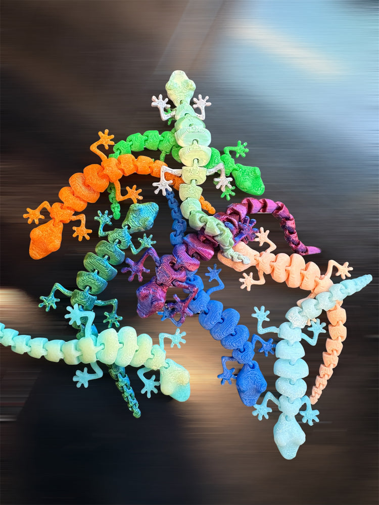 3D Printed Geckos - Small