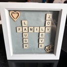 Personalised Scrabble Letter Frame