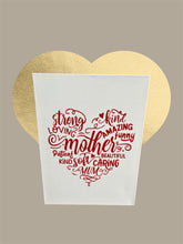 Handmade Mother Canvas Frame