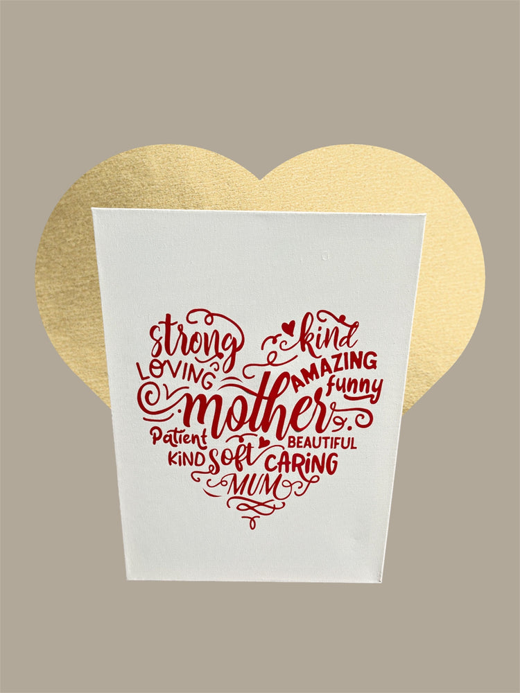 Handmade Mother Canvas Frame