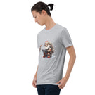 Santa shooting out the presents Unisex T-Shirt
