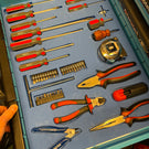 Custom made tool box inserts.