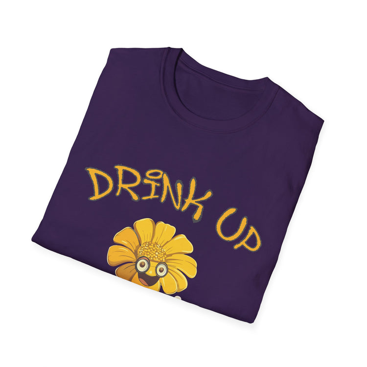 Drink up Buttercup  fun T-shirt