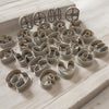 3D Printed Alphabet Cutters