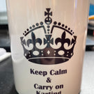 Keep Calm and Carry On Karting Mug