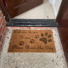 Welcome Home Mind The Dog Mat